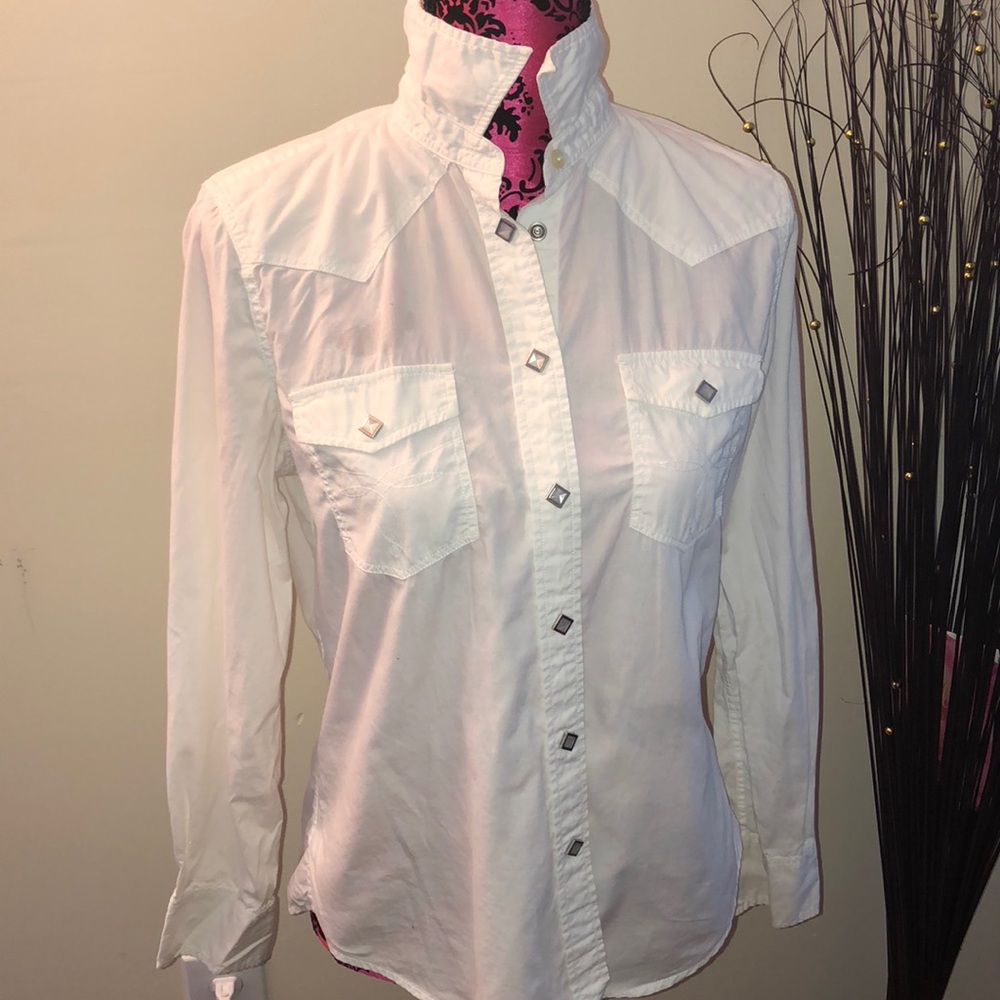 Ralph Lauren Button Up Cotton Blouse